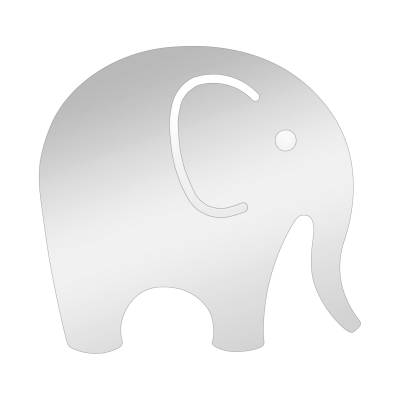 Art of Glass Παιδικοί καθρέπτες Zoo Πάσχος