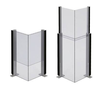 Folding Windbreak System Πάσχος Art of Glass